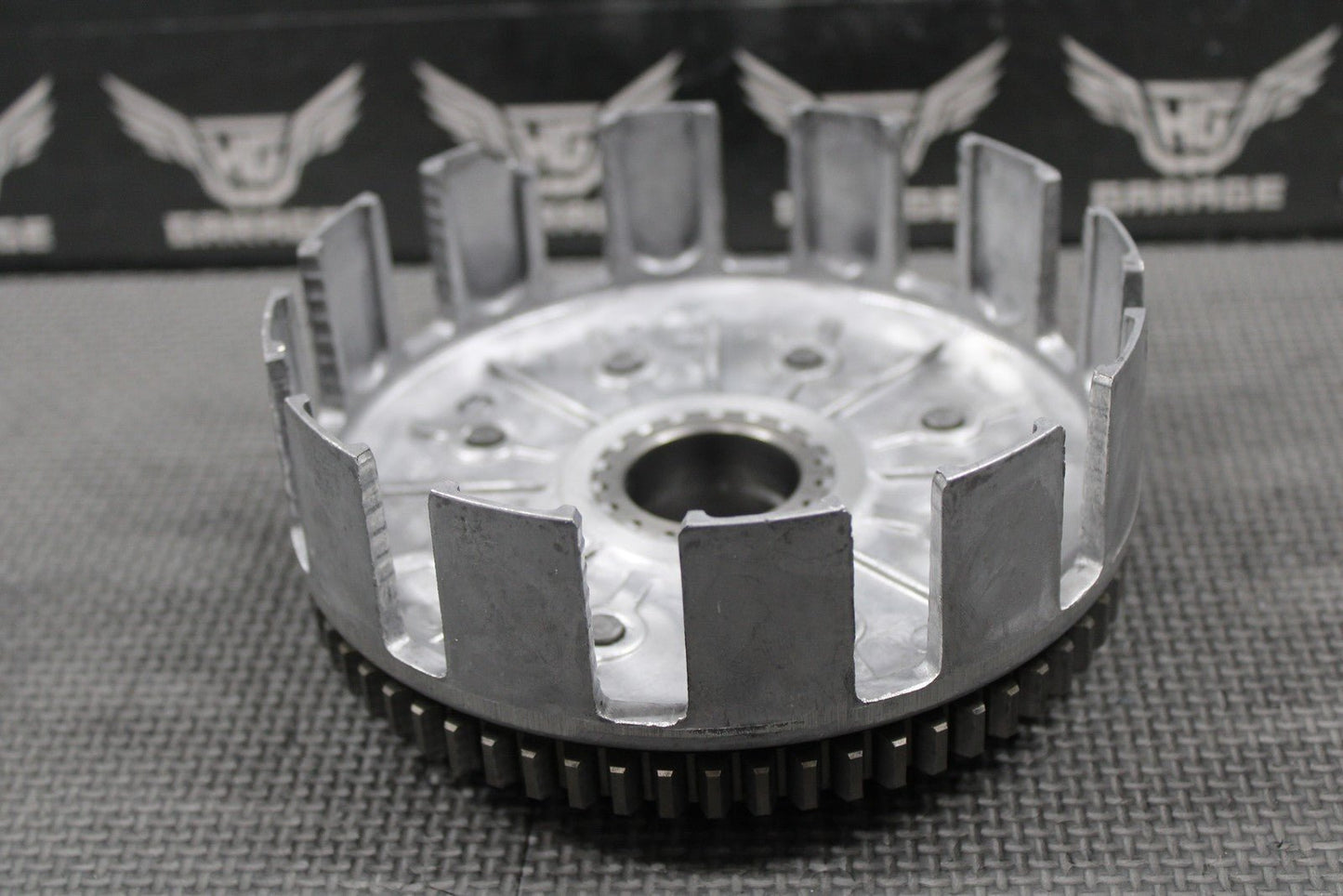 1988 87 - 89 HONDA CR250R OEM CLUTCH BASKET RING GEAR 22100 - KZ3 - 000 - hggarage