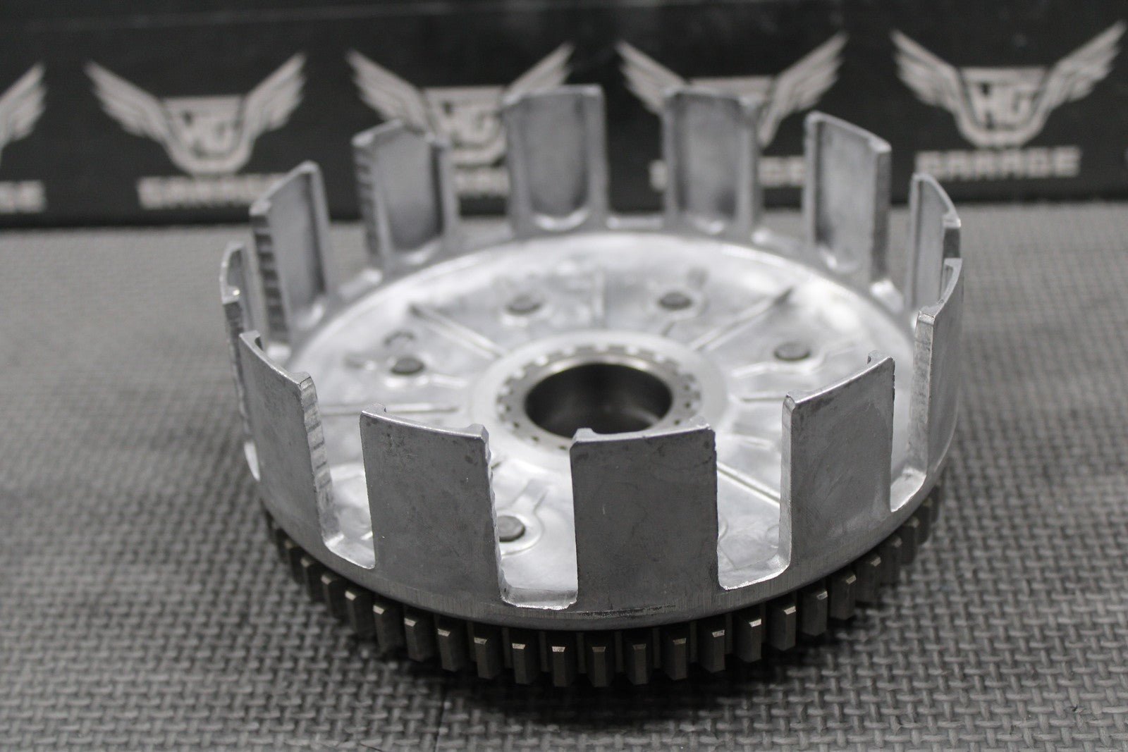 1988 87 - 89 HONDA CR250R OEM CLUTCH BASKET RING GEAR 22100 - KZ3 - 000 - hggarage