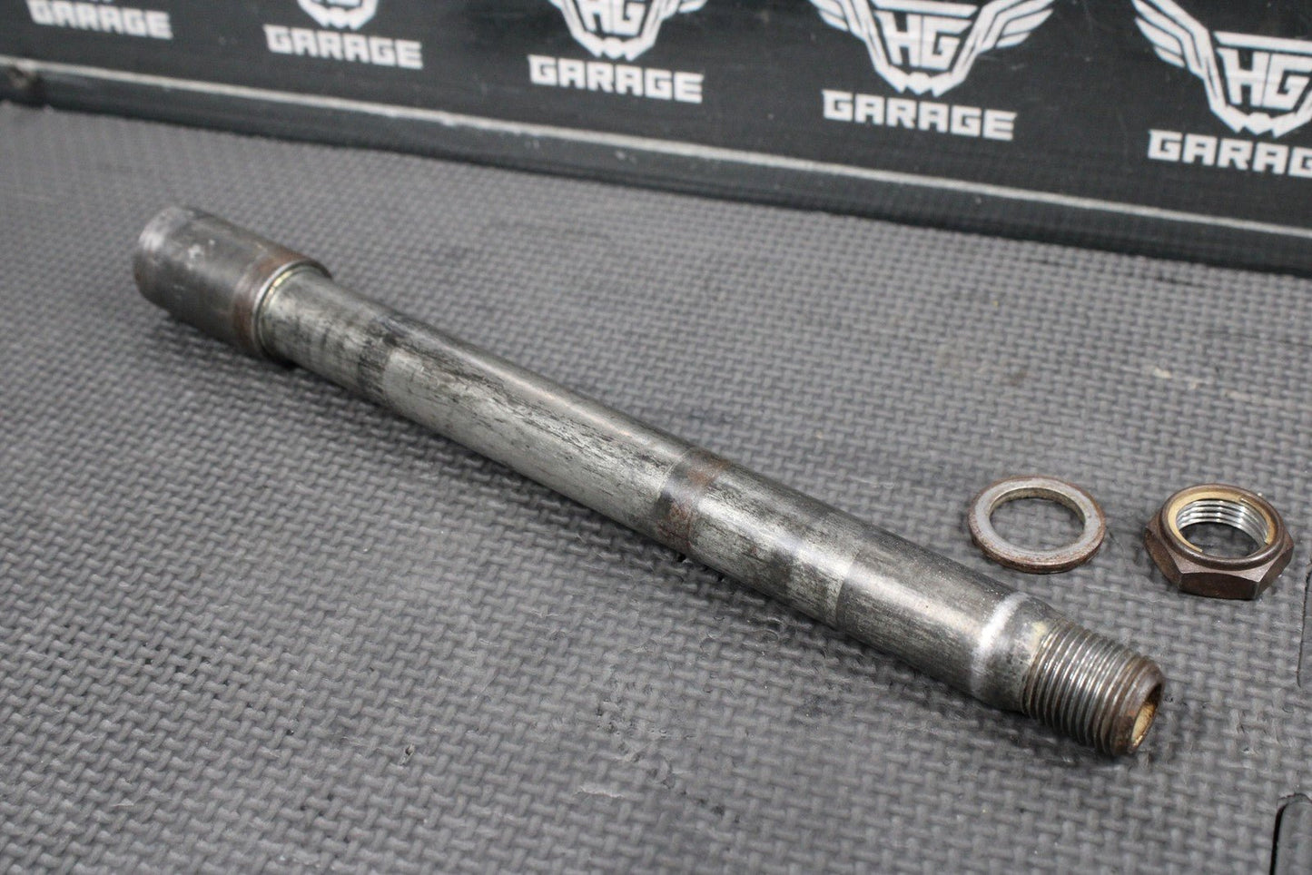 2000 SUZUKI 00 - 04 DRZ400 DRZ400E OEM FRONT WHEEL RIM AXLE PIVOT BOLT - hggarage