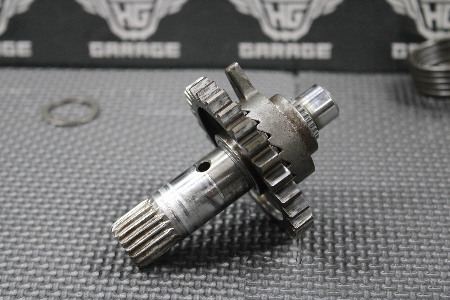 2001 HONDA CR250R OEM KICKSTART KICK STARTER SHAFT GEAR RATCHET 28221 - KZ3 - A10 - hggarage