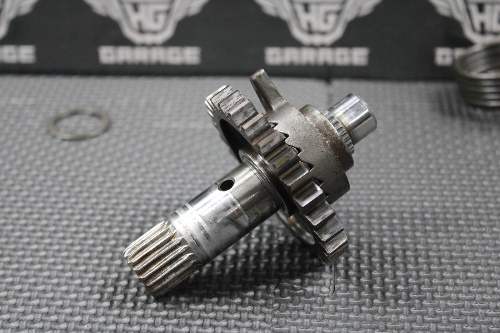 2001 HONDA CR250R OEM KICKSTART KICK STARTER SHAFT GEAR RATCHET 28221 - KZ3 - A10 - hggarage