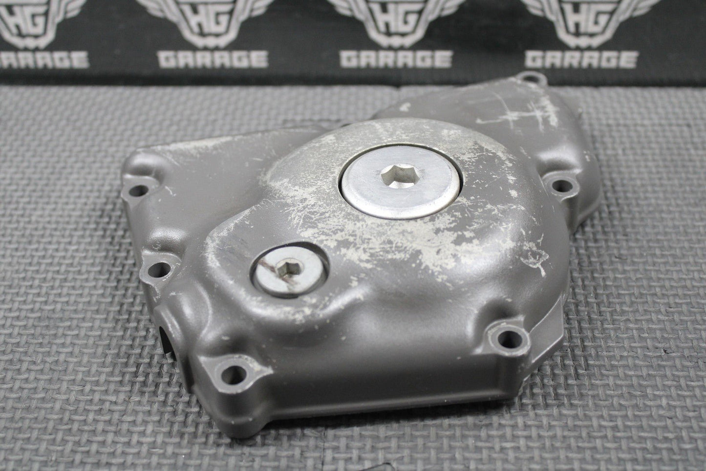 2019 SUZUKI RMZ250 OEM LEFT CASE STATOR GENERATOR MAGNETO COVER 11351 - 49H10 - hggarage