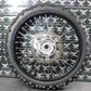 2014 KAWASAKI KX250F 10 - 18 OEM FRONT WHEEL RIM HUB SPOKES ASSEMBLY BLACK - hggarage