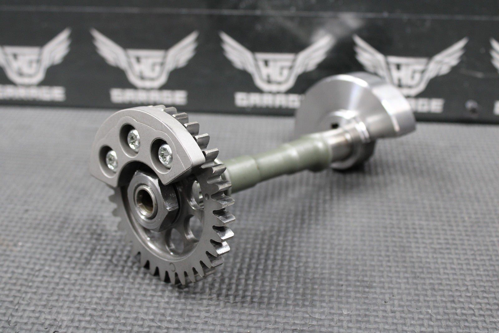 2009 07 - 09 YAMAHA YZ450F OEM ENGINE MOTOR CRANKSHAFT BALANCER SHAFT GEAR WEIGHT - hggarage