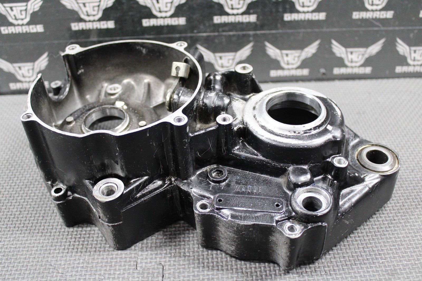 1988 HONDA CR250R OEM LEFT ENGINE MOTOR CRANKCASE CRANK CASE 112A0 - KS7 - 831 NICE! - hggarage