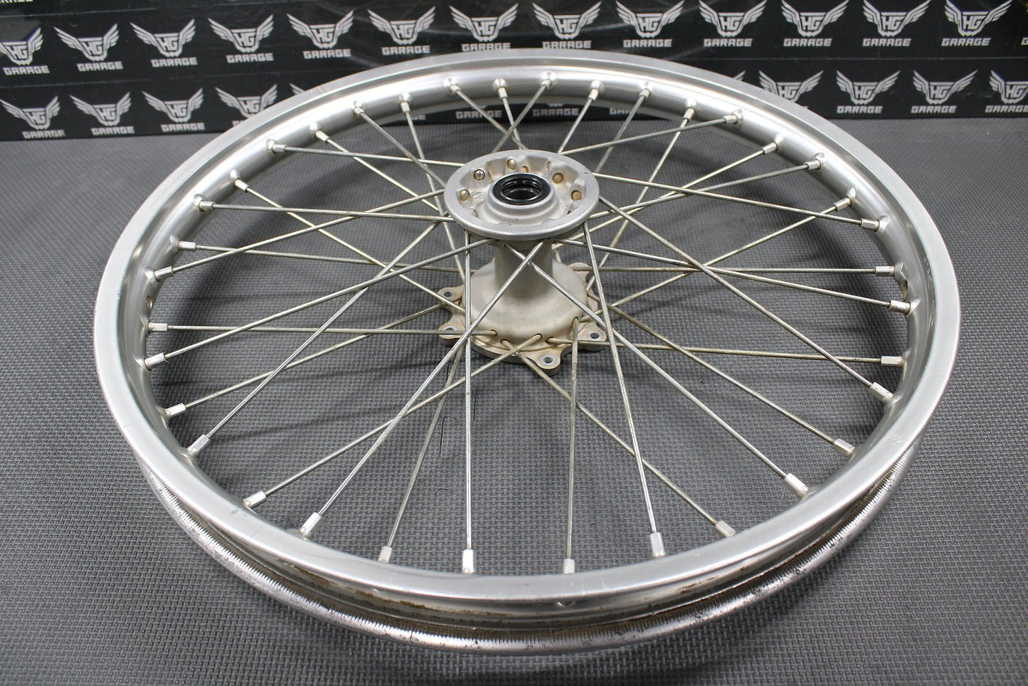 2006 2007 HONDA CRF250R CRF450R OEM DID 21" FRONT WHEEL RIM HUB 44650 - MEN - 840 - hggarage