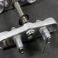2002 HONDA CRF450R OEM FRONT FORKS LOWER UPPER TRIPLE TREE STEM NICE! - hggarage
