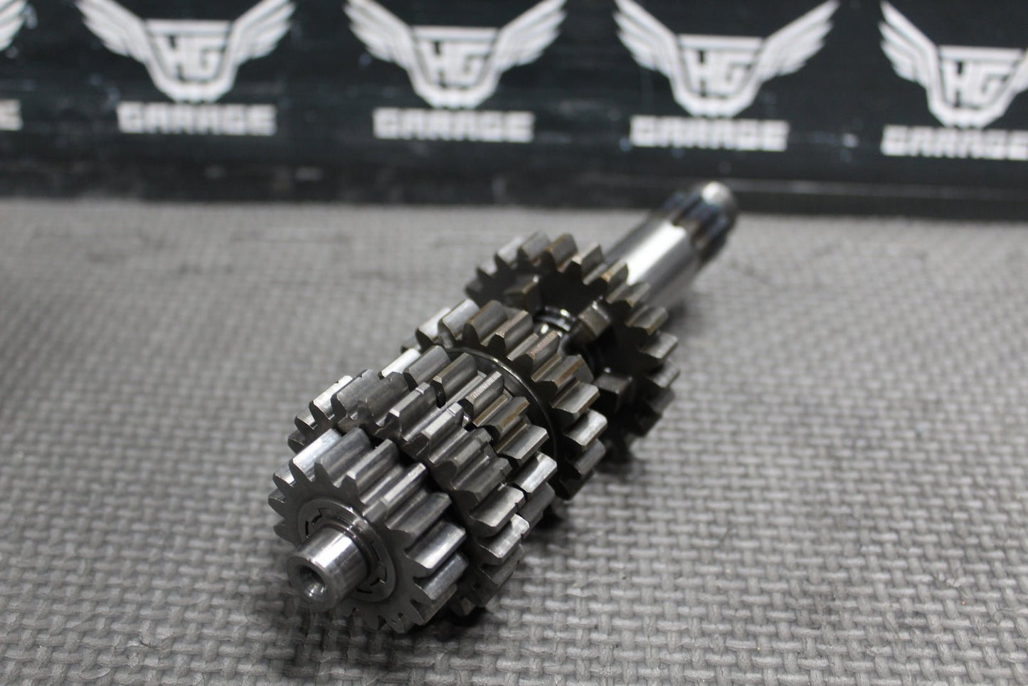 2015 KAWASAKI KX85 OEM ENGINE TRANSMISSION TRANNY ASSEMBLY GEARS SHIFT FORK - hggarage