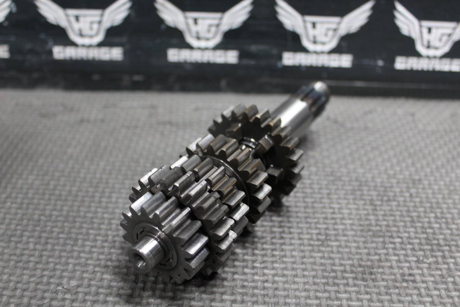 2015 KAWASAKI KX85 OEM ENGINE TRANSMISSION TRANNY ASSEMBLY GEARS SHIFT FORK - hggarage