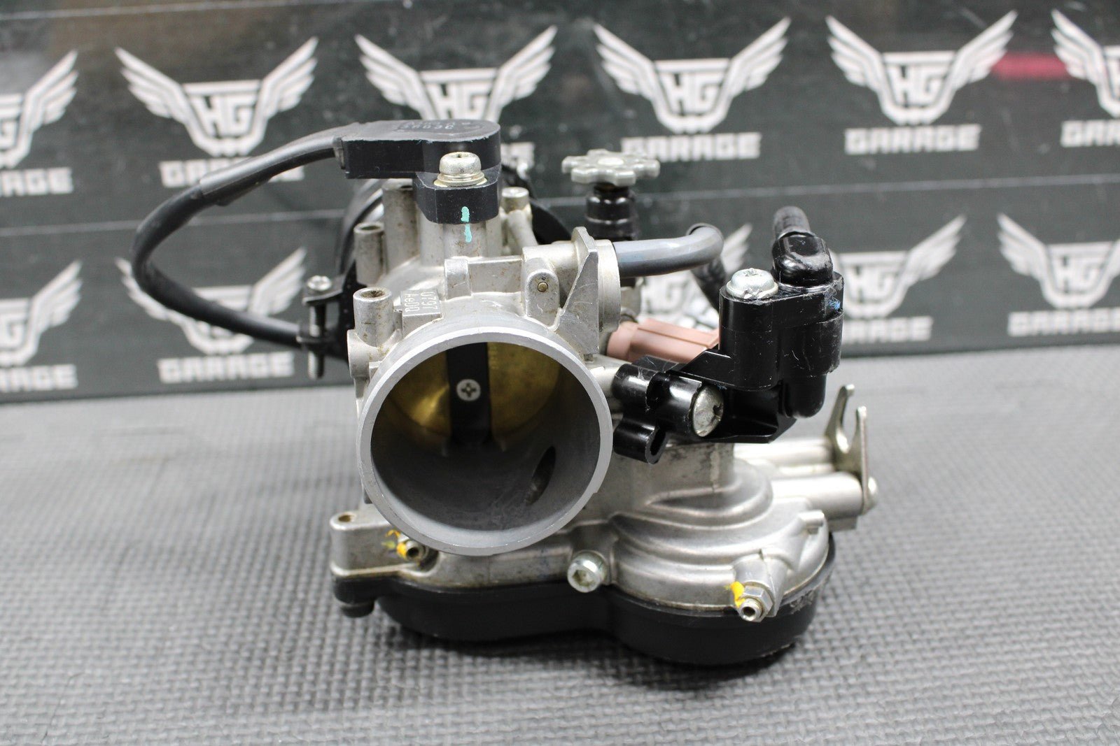 2014 KAWASAKI KX250F OEM KEIHIN MAIN FUEL INJECTOR THROTTLE BODY 16163 - 0797 GOOD - hggarage