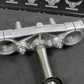 2002 HONDA CRF450R OEM FRONT FORKS LOWER UPPER TRIPLE TREE STEM NICE! - hggarage