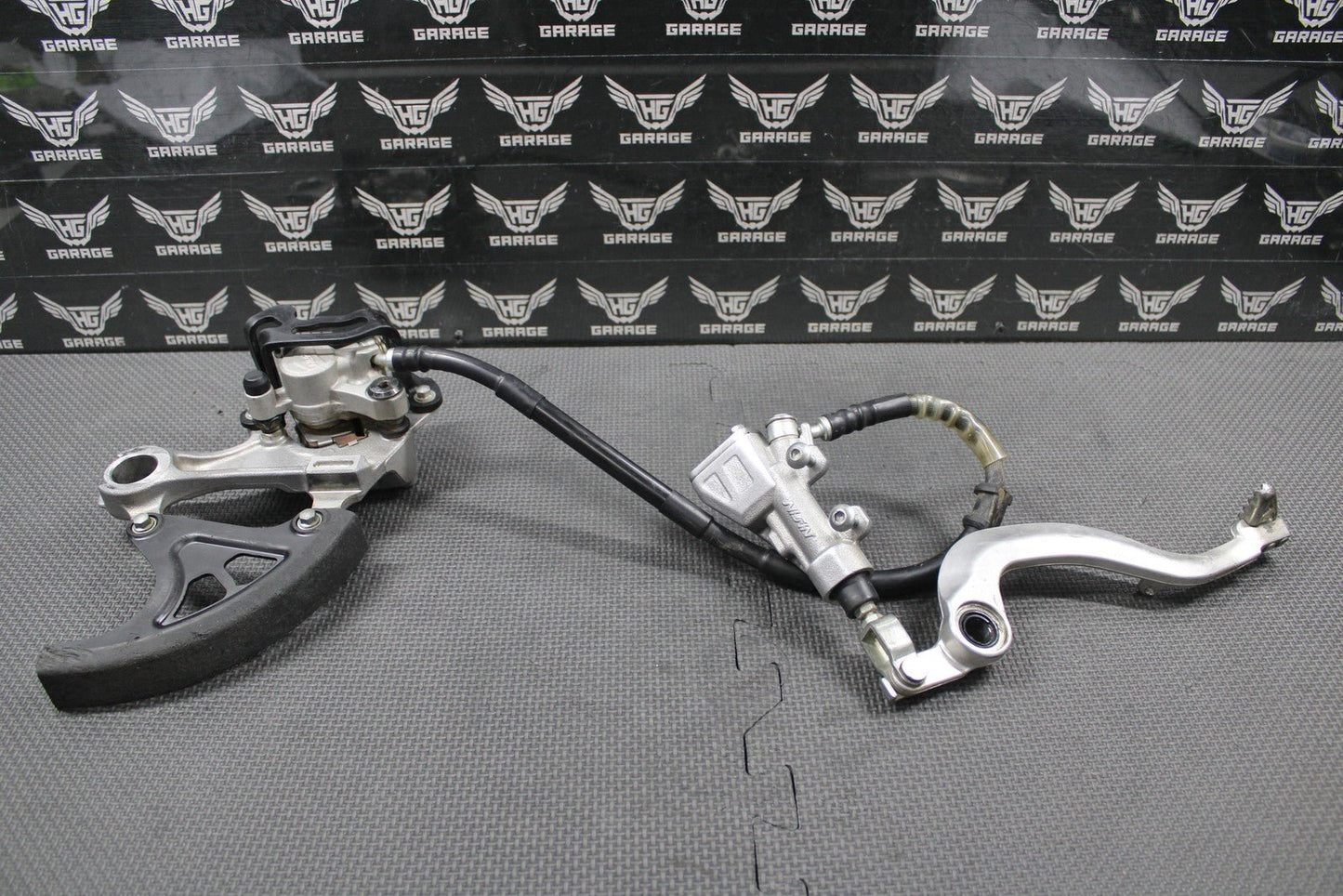 2019 SUZUKI 19 - 25 RMZ250 OEM REAR BACK BRAKE CALIPER MASTER CYLINDER LEVER GOOD! - hggarage