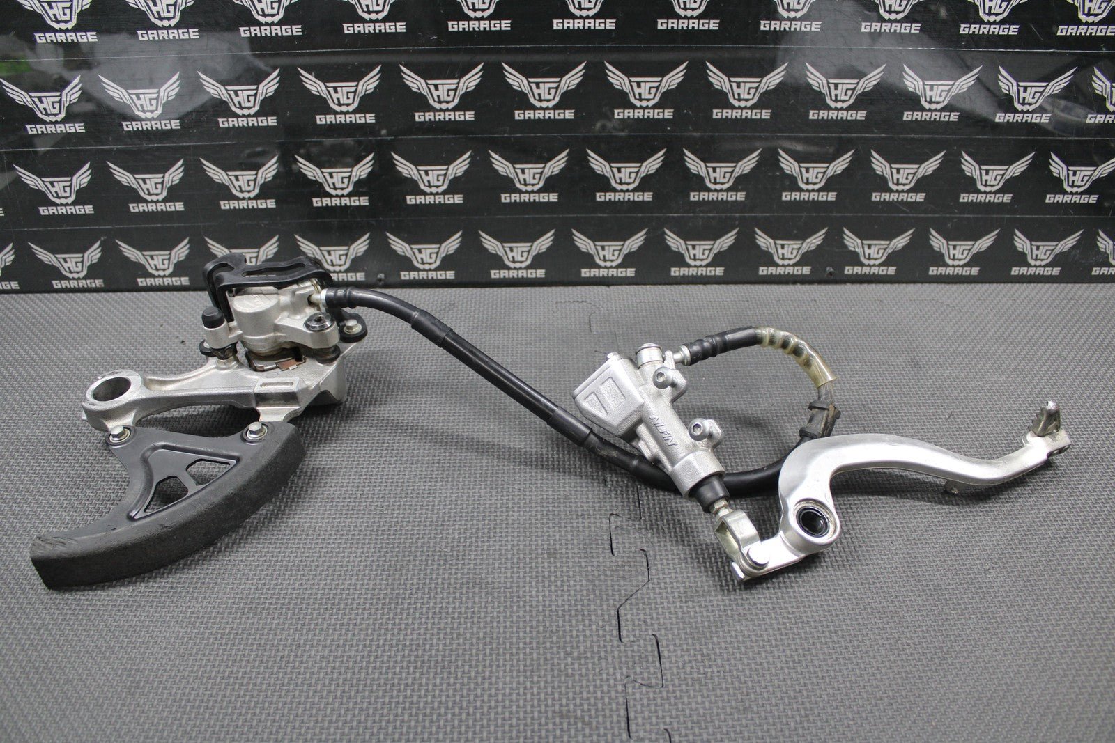2019 SUZUKI 19 - 25 RMZ250 OEM REAR BACK BRAKE CALIPER MASTER CYLINDER LEVER GOOD! - hggarage
