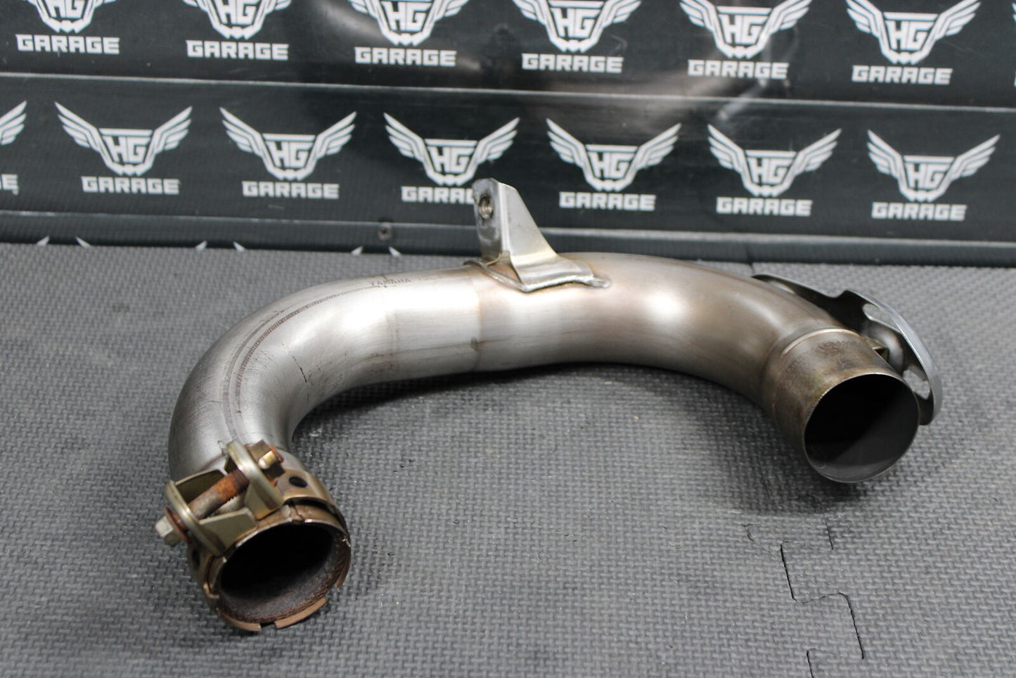 2016 YAMAHA WR450F YZ450F YZ450FX OEM EXHAUST PIPE CHAMBER HEADER 1SL-14621-00-0