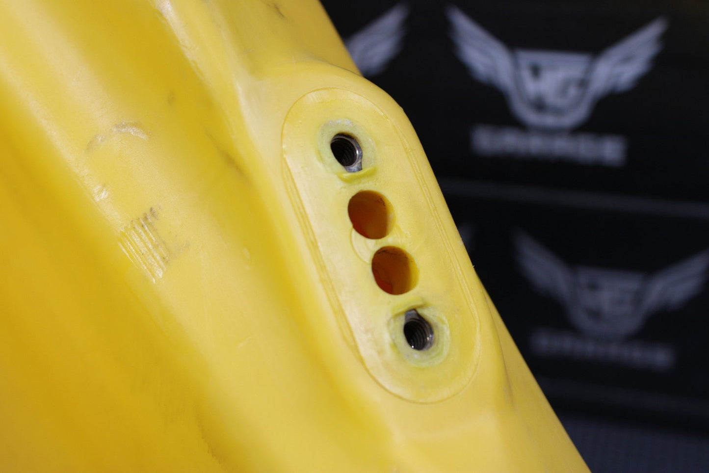 1985 YAMAHA PW80 83 - 85 OEM GAS TANK FUEL CELL RESERVOIR YELLOW 21W - 24110 - 00 - 00 - hggarage
