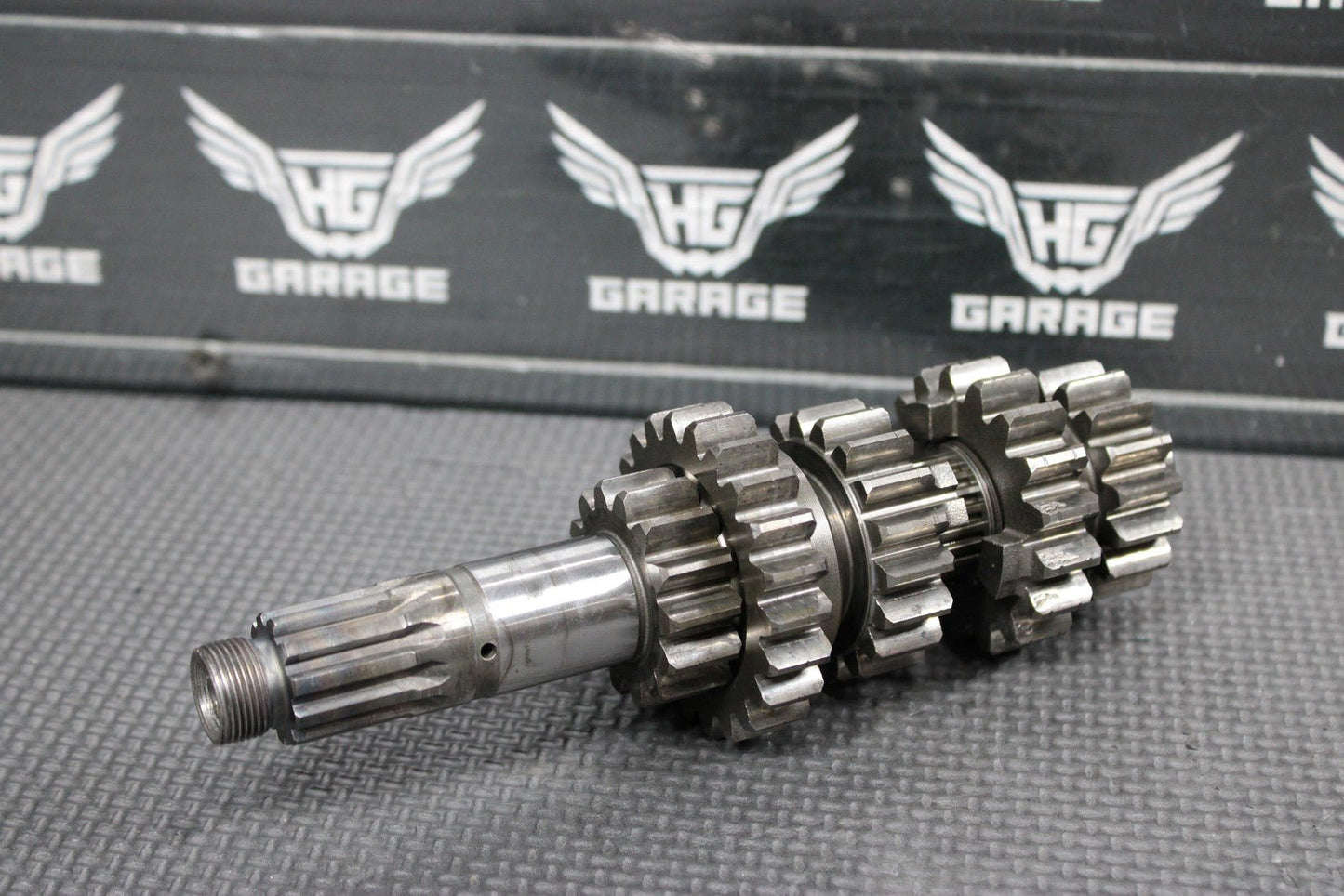 2014 KAWASAKI 14 - 16 KX250F OEM ENGINE TRANSMISSION SHIFT FORKS DRUM GEARBOX DRUM - hggarage