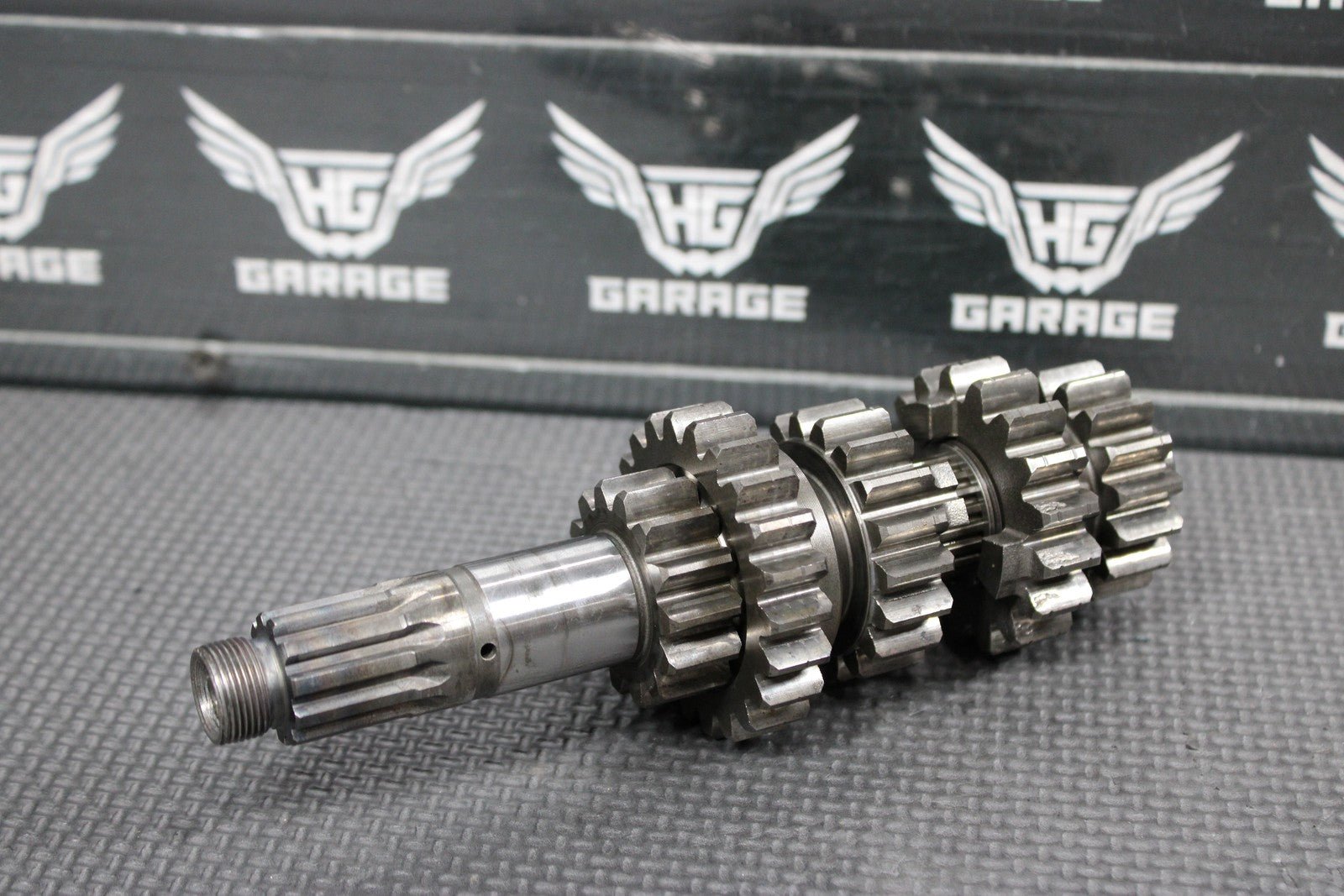 2014 KAWASAKI 14 - 16 KX250F OEM ENGINE TRANSMISSION SHIFT FORKS DRUM GEARBOX DRUM - hggarage