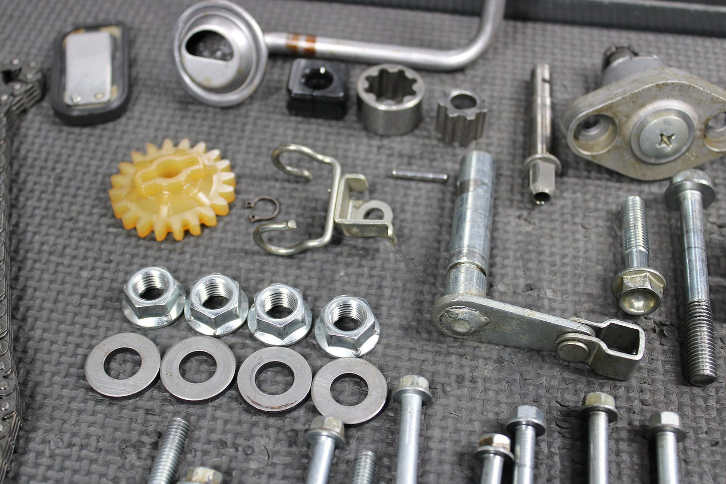 2003 Honda CRF450R OEM Chain Tensioner Topend Engine Hardware Assembly Low Hour - hggarage