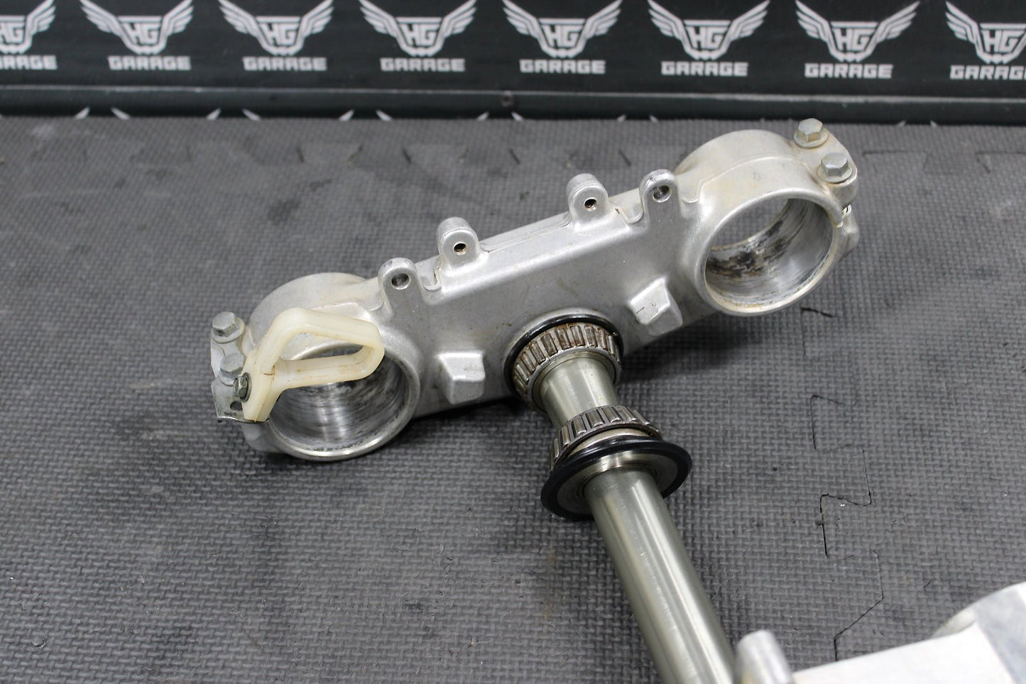 2000 YAMAHA YZ426F OEM FRONT FORKS LOWER BILLET UPPER TRIPLE TREE STEM - hggarage