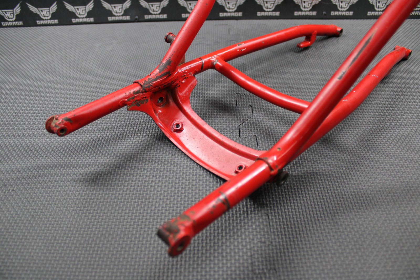 1988 HONDA CR125R OEM REAR BACK SUB FRAME SUBFRAME SEAT RAIL 50100 - KS6 - 830ZA - hggarage