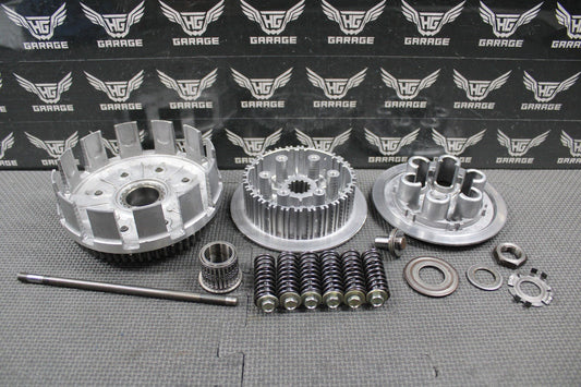 2001 HONDA 92 - 07 CR250R OEM CLUTCH BASKET PRESSURE PLATE CENTER HUB 22100 - KSK - 67 - hggarage