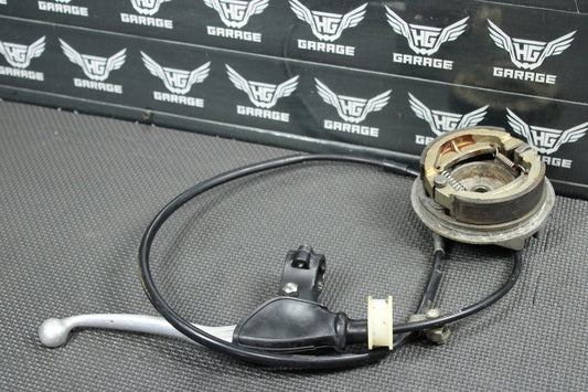 1998 Kawasaki KX60 90 - 03 OEM Front Brake Drum Cable Lever Complete Assembly - hggarage