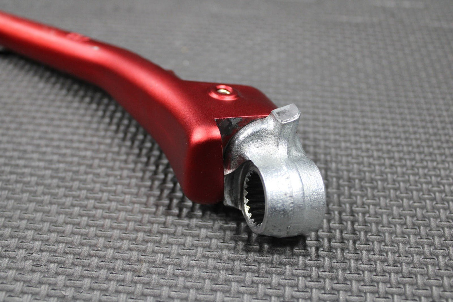 2005 00 - 07 HONDA CR125R TITAN RED FORGED KICKSTART KICK START PEDAL LEVER GOOD - hggarage