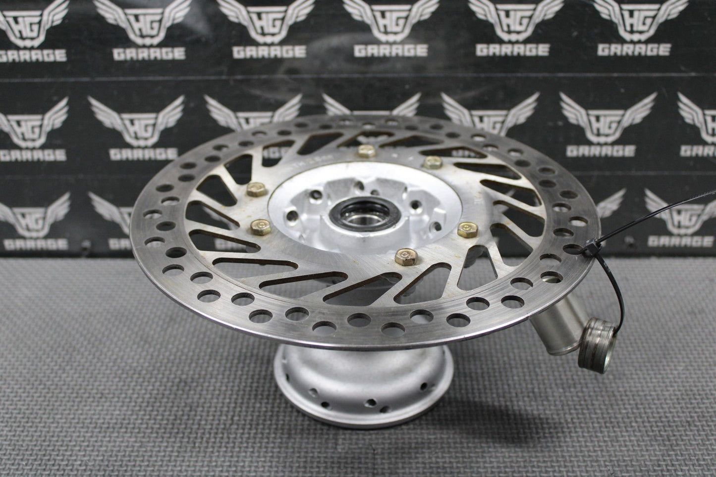 1995 HONDA 95 - 97 CR500R 95 - 96 CR250R OEM FRONT WHEEL RIM HUB ROTOR 44601 - MAC - 680 - hggarage