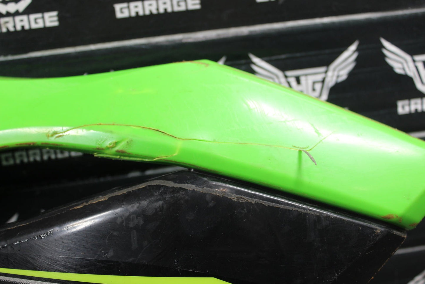 2018 KAWASAKI KX250F OEM PLASTICS BODY KIT FENDERS PANELS NUMBER PLATE SHROUDS - hggarage