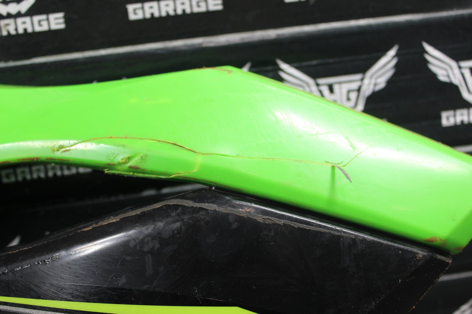 2018 KAWASAKI KX250F OEM PLASTICS BODY KIT FENDERS PANELS NUMBER PLATE SHROUDS - hggarage