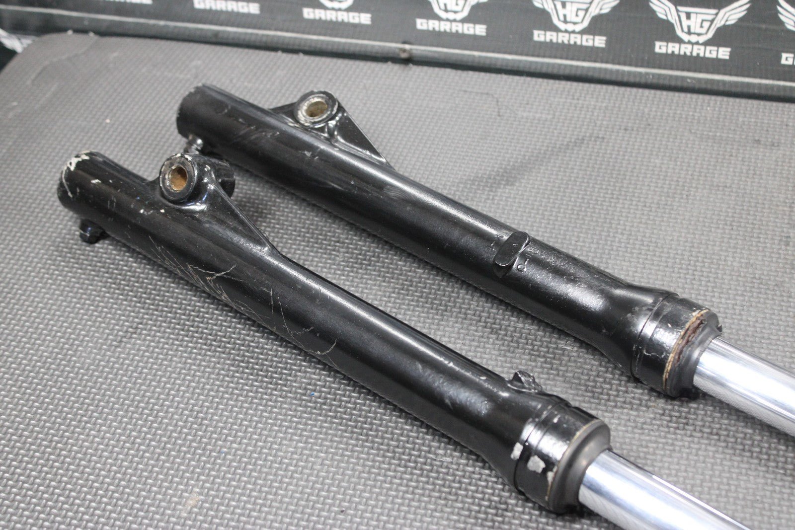 1997 YAMAHA RT100 OEM RIGHT LEFT FRONT SUSPENSION FORKS SHOCKS - hggarage