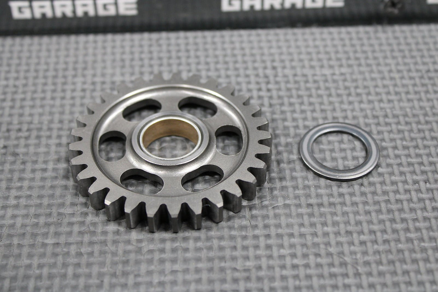 1999 HONDA CR125R OEM KICKSTART KICK START SHAFT W IDLER GEAR 28210 - KS6 - 700 - hggarage