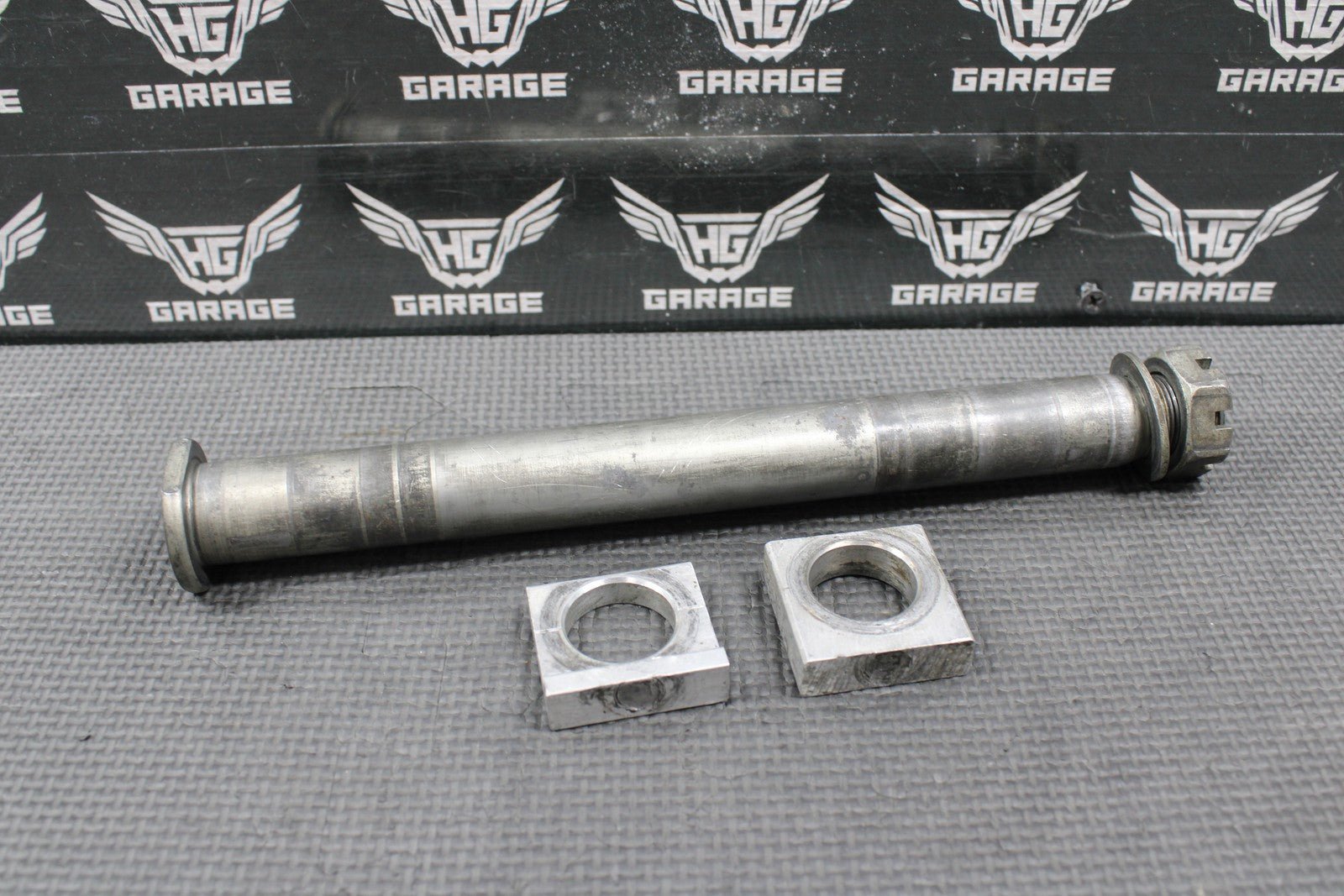 2014 KAWASAKI 04 - 14 KX250F OEM REAR AXLE BACK WHEEL RIM PIVOT BOLT 41068 - 1466 - hggarage