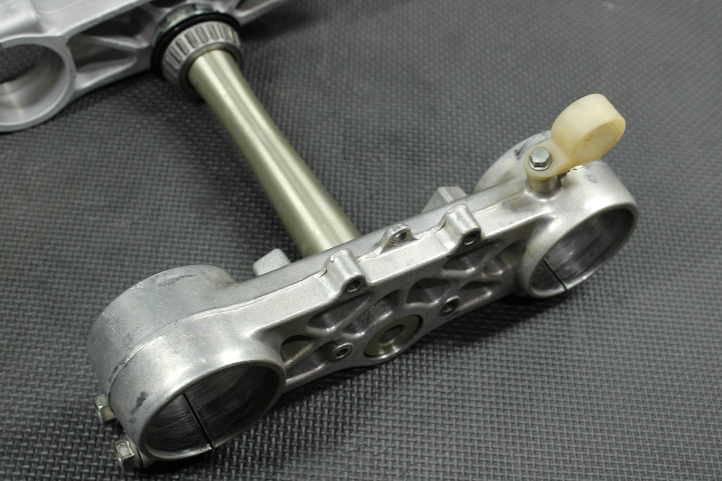 1999 Honda CR125R OEM Front Forks Lower Upper Triple Tree Stem Clamp - hggarage