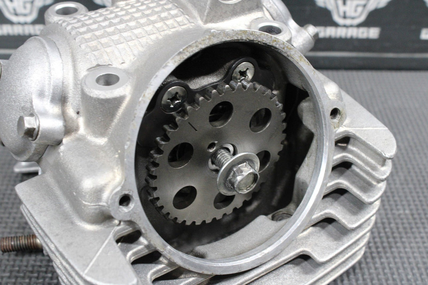 2008 KAWASAKI KLX140 KLX140L OEM ENGINE CYLINDER HEAD CAMSHAFT VALVES CAM TOPEND - hggarage