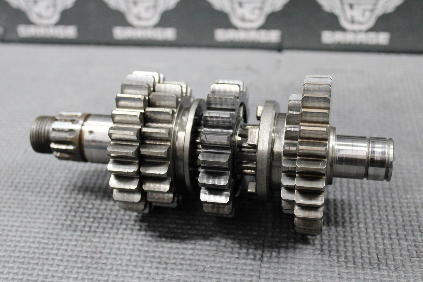 2012 KAWASAKI 12 - 14 KX450F OEM TRANSMISSION TRANNY GEARS GEARBOX SHIFT FORK GOOD - hggarage