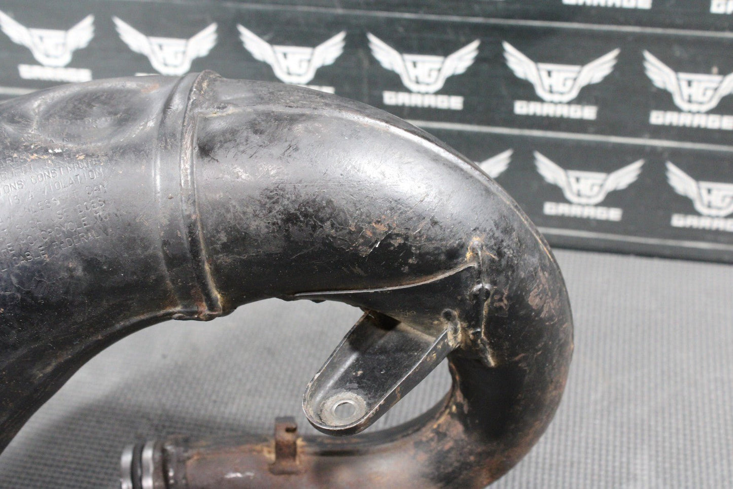 2000 SUZUKI RM125 OEM EXHAUST PIPE CHAMBER HEADER EXPANSION CHAMBER 14310 - 36E30 - hggarage