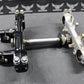 1999 HONDA XR200R 90 - 02 OEM FRONT FORKS LOWER UPPER TRIPLE TREE STEM BAR CLAMP - hggarage