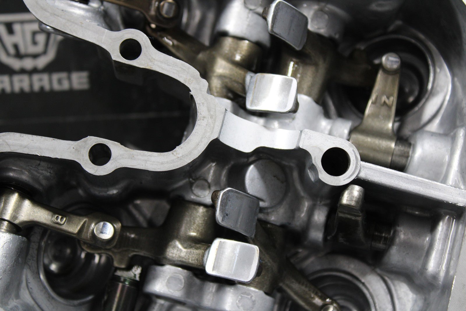 1991 HONDA 88 - 95 XR250R OEM CYLINDER HEAD VALVE COVER ROCKER ARMS TOP END NICE! - hggarage