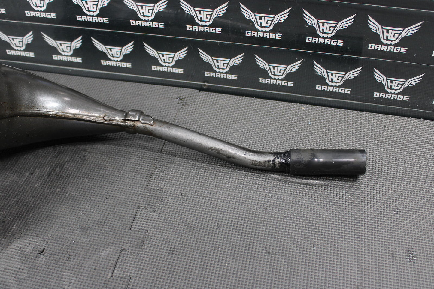 2020 KAWASAKI KX100 OEM EXHAUST PIPE CHAMBER HEADER ASSEMBLY