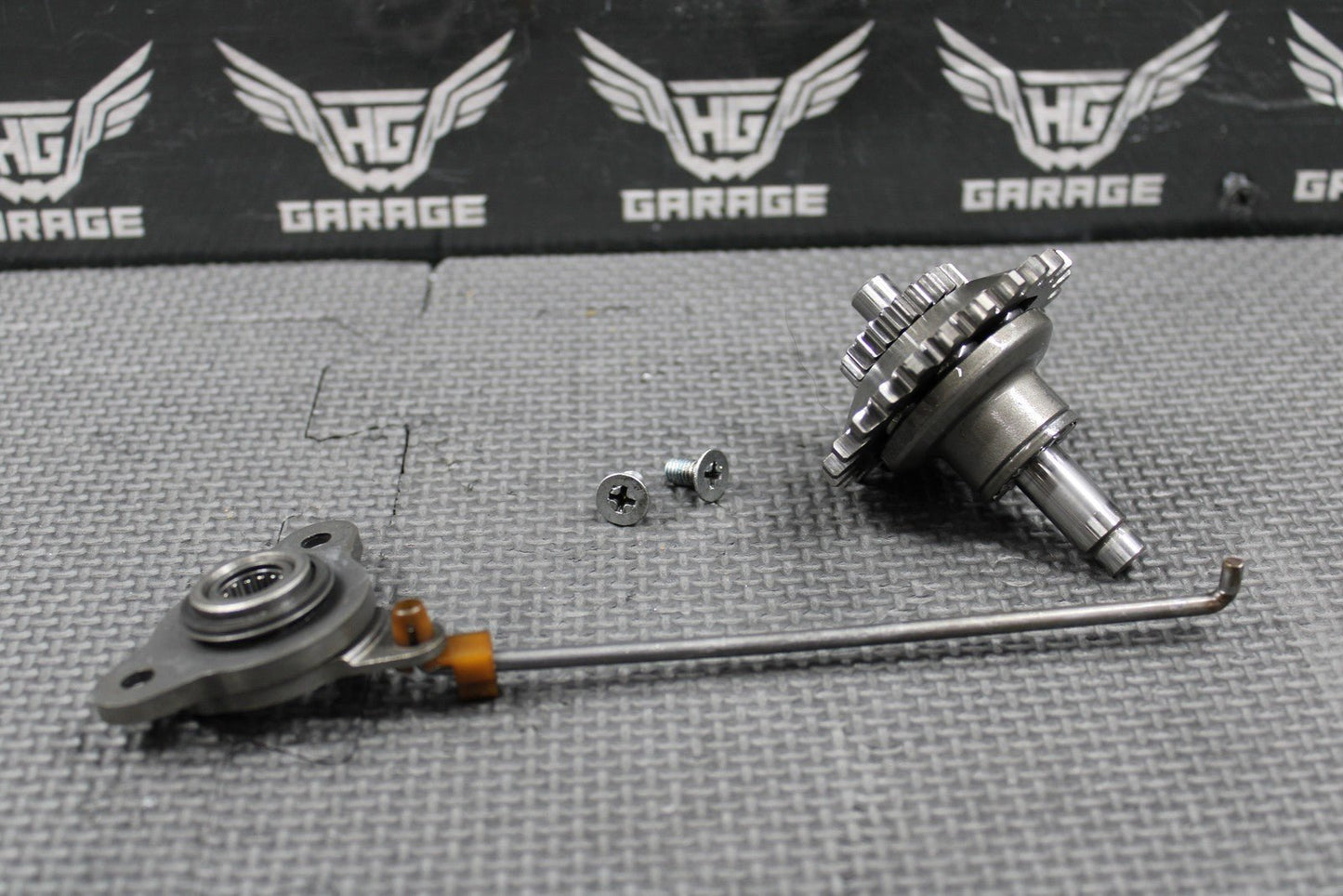 1995 93 - 95 SUZUKI RMX250 OEM EXHAUST POWER VALVE LINKAGE GOVERNOR 12670 - 29E11 - hggarage