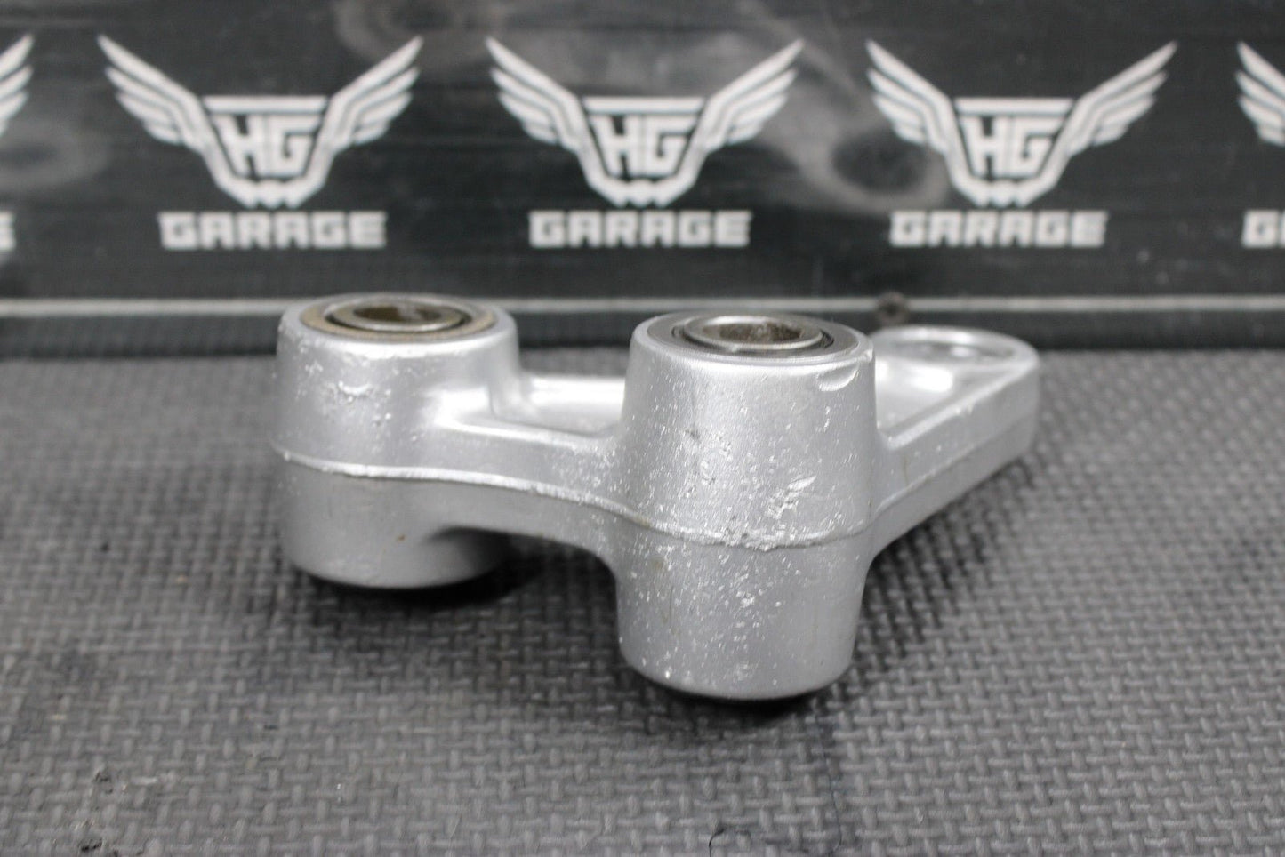 1997 KAWASAKI KX250 OEM REAR SHOCK LINKAGE LINKS RELAY ARM PARTS OR REPAIR! - hggarage