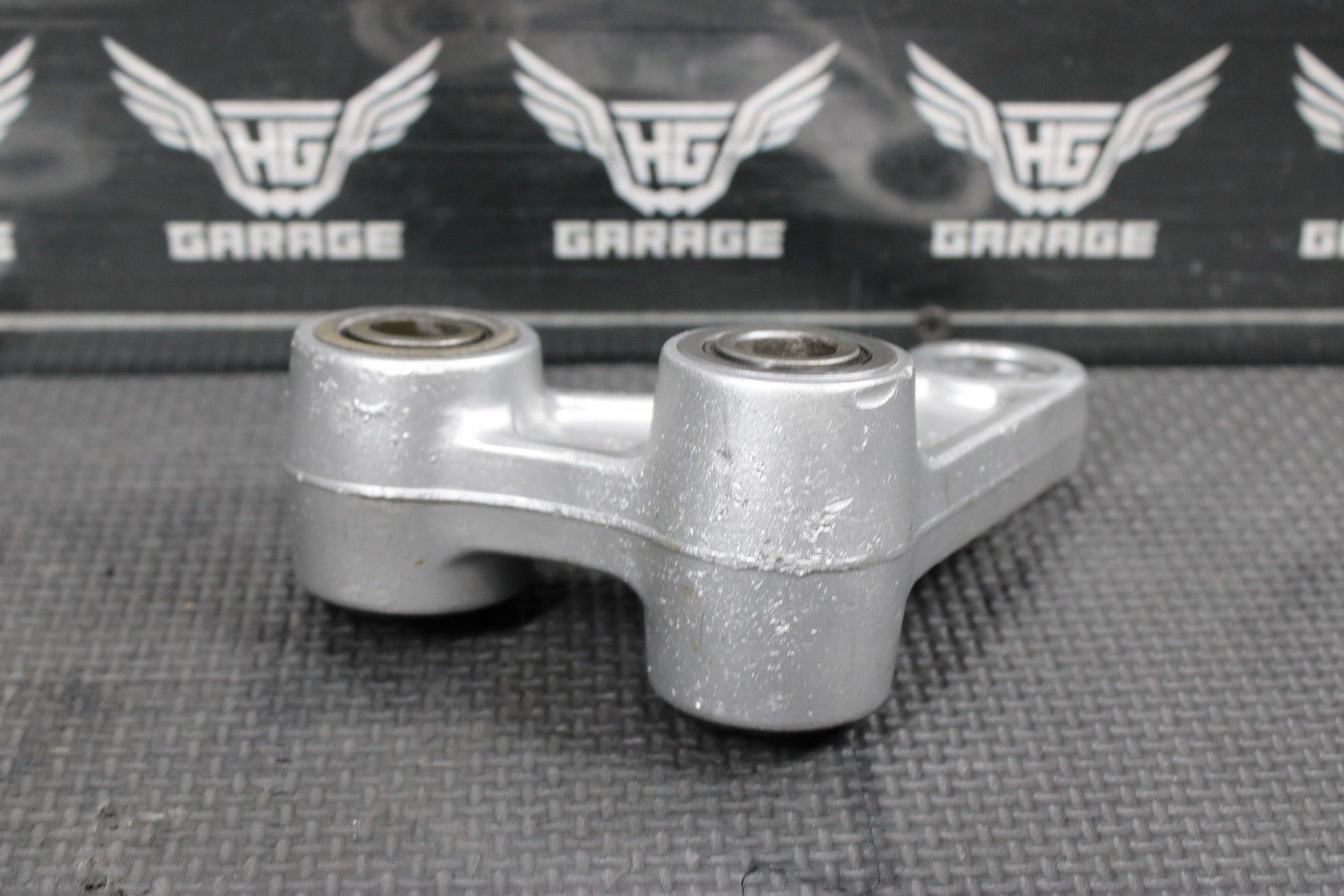 1997 KAWASAKI KX250 OEM REAR SHOCK LINKAGE LINKS RELAY ARM PARTS OR REPAIR! - hggarage