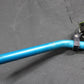 1986 KAWASAKI KDX200 BLUE 7/8" HANDLEBARS BARS GRIPS STEERING 46003 - 1224 - hggarage