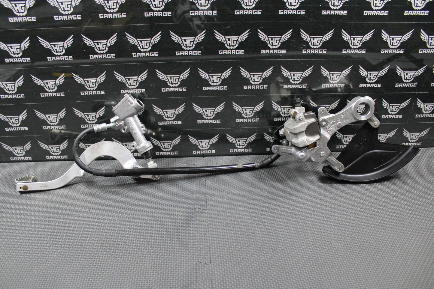 2022 KAWASAKI KX250 KX250X KX450X OEM NISSIN REAR BACK BRAKE CALIPER MASTER MINT - hggarage