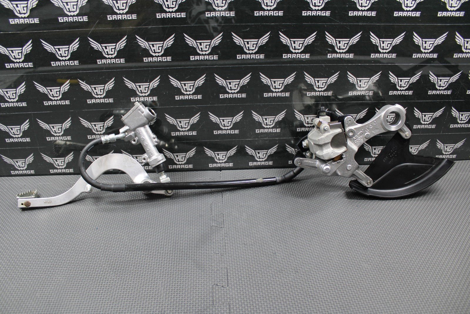 2022 KAWASAKI KX250 KX250X KX450X OEM NISSIN REAR BACK BRAKE CALIPER MASTER MINT - hggarage