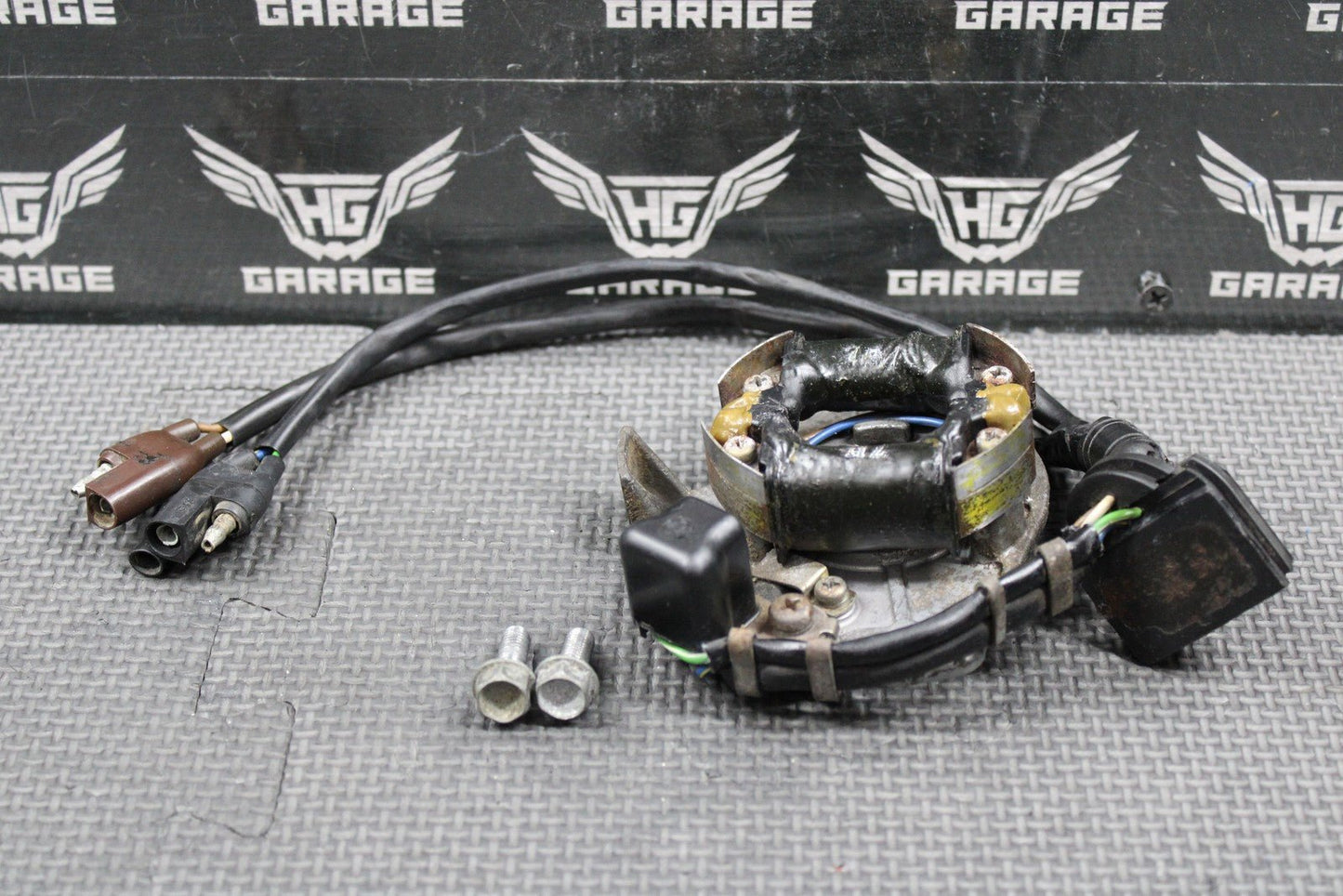 1988 HONDA CR250R OEM STATOR MAGNETO GENERATOR 31120 - KS7 - 832 TESTED GOOD! - hggarage