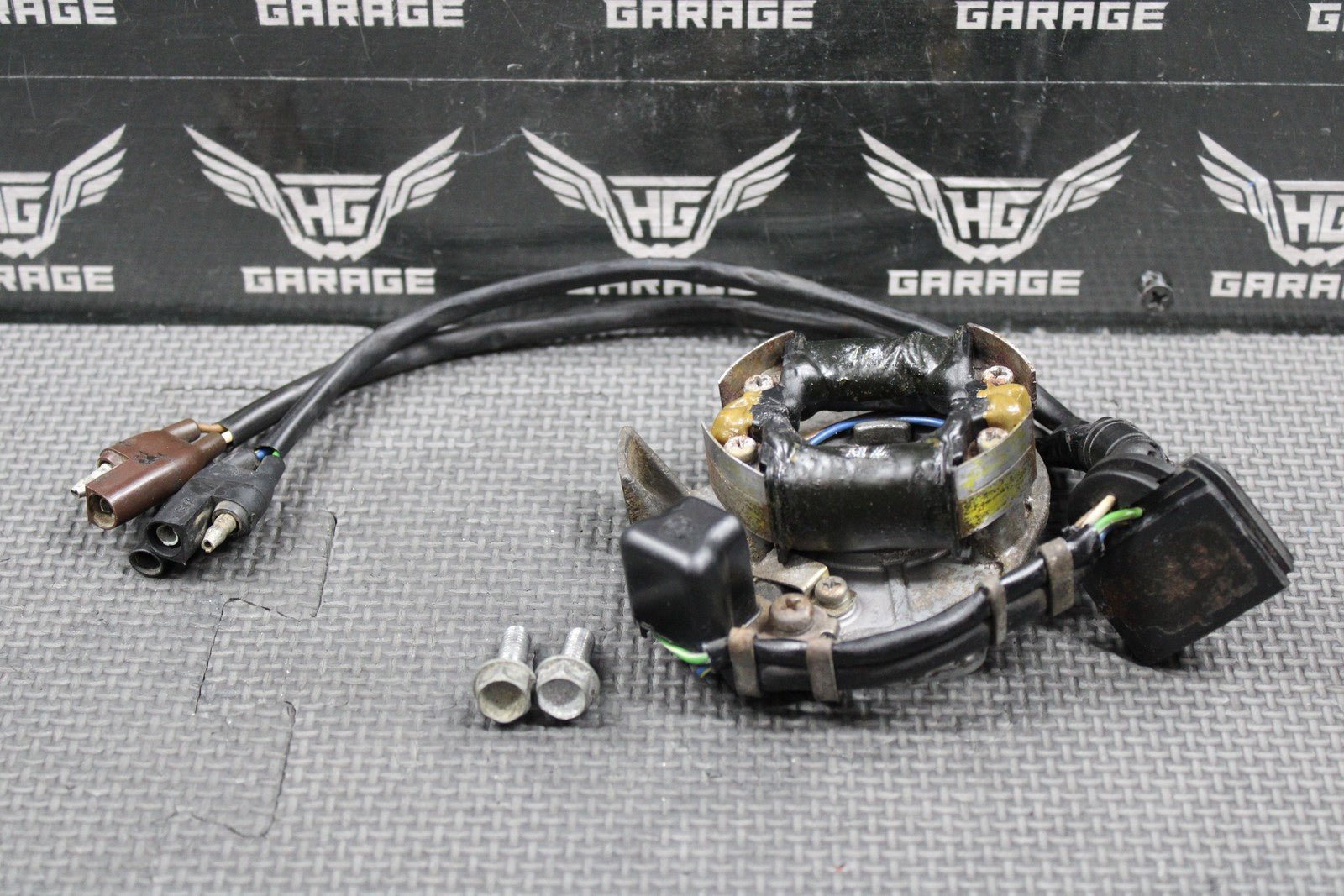 1988 HONDA CR250R OEM STATOR MAGNETO GENERATOR 31120 - KS7 - 832 TESTED GOOD! - hggarage