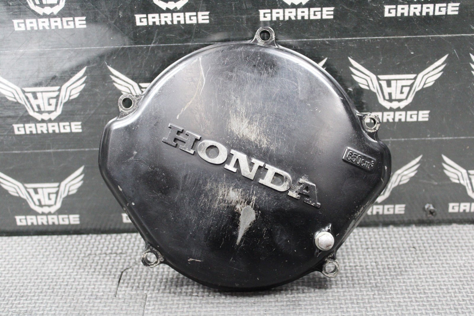 1988 87 - 94 HONDA CR125R OEM RIGHT SIDE CASE OUTER CLUTCH COVER 11342 - KS6 - 700 - hggarage