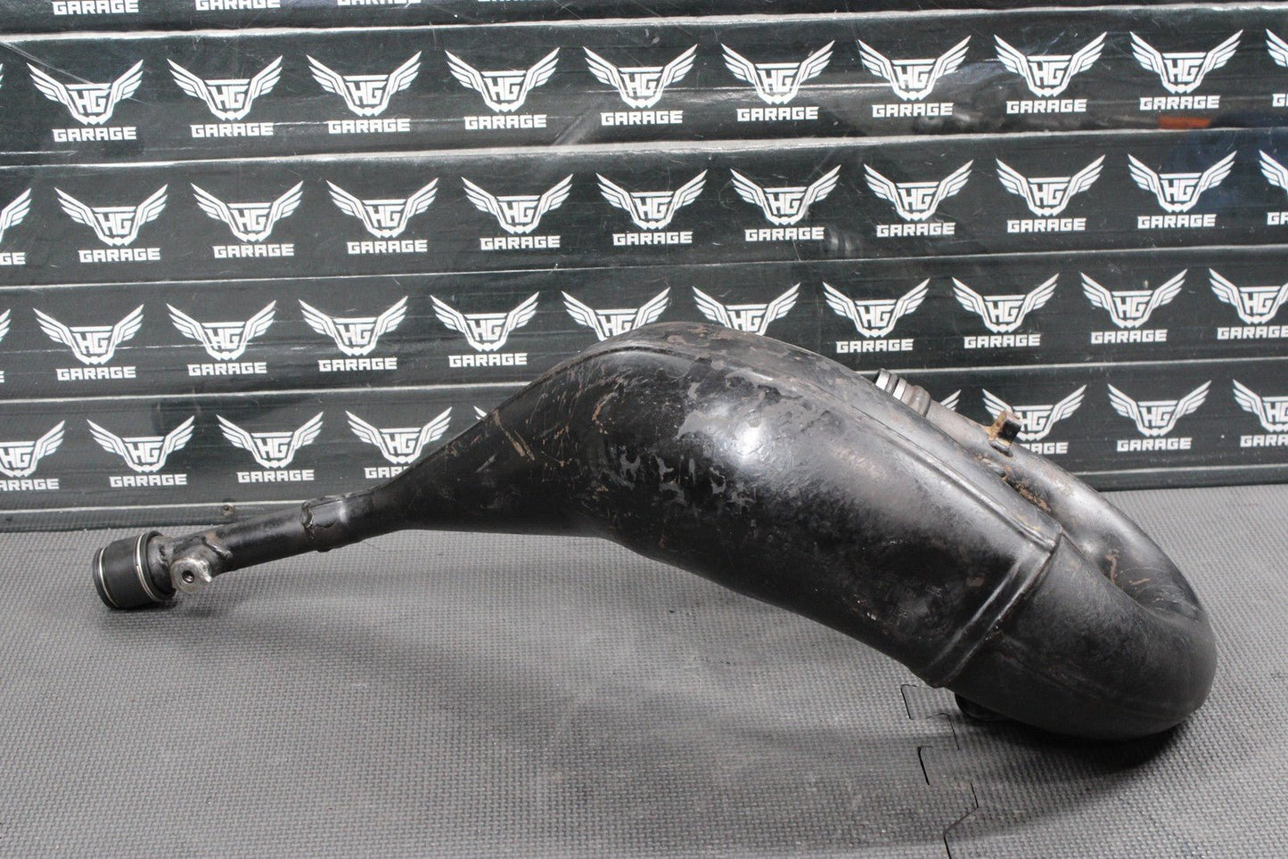 2000 SUZUKI RM125 OEM EXHAUST PIPE CHAMBER HEADER EXPANSION CHAMBER 14310 - 36E30 - hggarage
